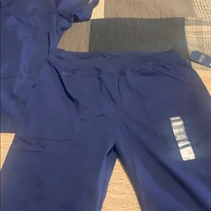 New navy Cherokee Workwear scrub pants
